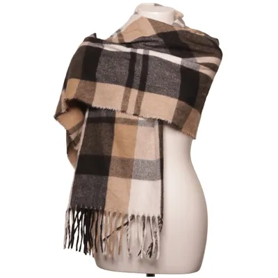 Halstørklæde (Beige, Sort, Hvid) fra Primark Cares Polyester