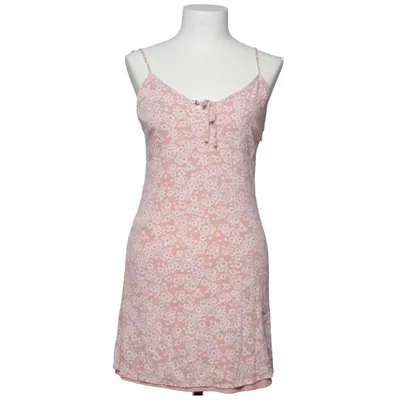 Jurk (Beige, Wit) van Hollister Polyester, Viscose