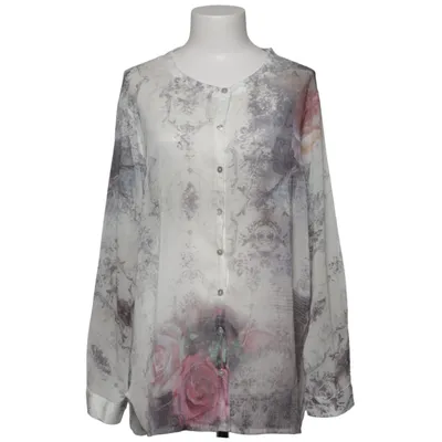Blouse (White, Multicolored) from Issy Polyester
