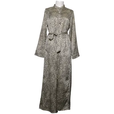 Robe chemise (Beige, Noir) de JS Millenium Polyester