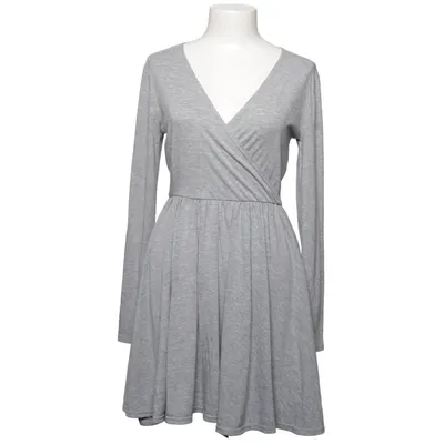 Wrap top (Gray) from Rebecca Stella Elastane, Polyester