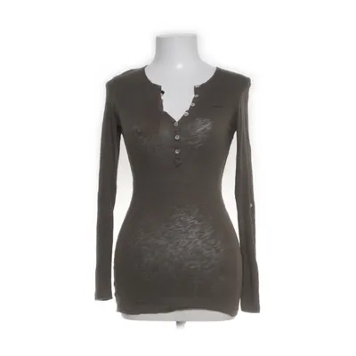 Henley shirt (Bruin) van Marc O'Polo Katoen