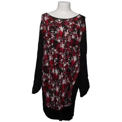 Klänning (Svart, Röd, Vit, Flerfärgad) från Amalia Elastan, Polyester, Viskos