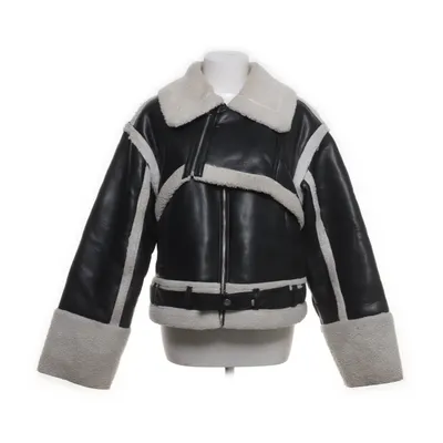 Shearlingjacka (Svart, Vit) från Collusion Pälsimitation, Polyester, Polyuretan