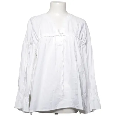 Blouse (Wit) van Roberto Collina Katoen