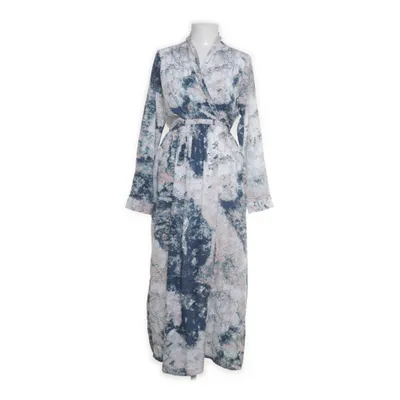 Maxi dress (Blue, Multicolored) from Flash Woman