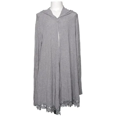 Cardigan (Gris) de Vintage Skill Coton, Élasthane