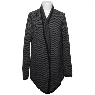 Cardigan (Noir, Gris) de Fenn Wright Manson Cachemire, Coton, Polyamide, Viscose, Laine