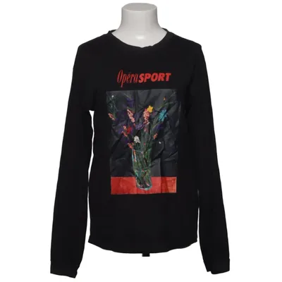 Långärmad t-shirt (Svart) från Opera Sport Återvunnen bomull