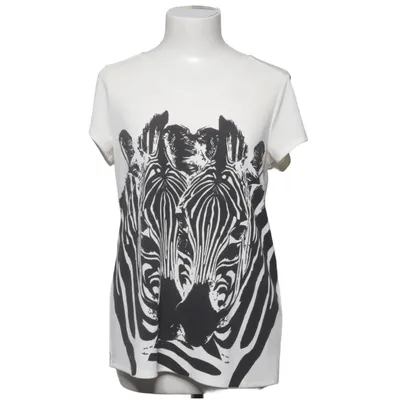 T-shirt (Vit, Svart) från Express Elastan, Polyester