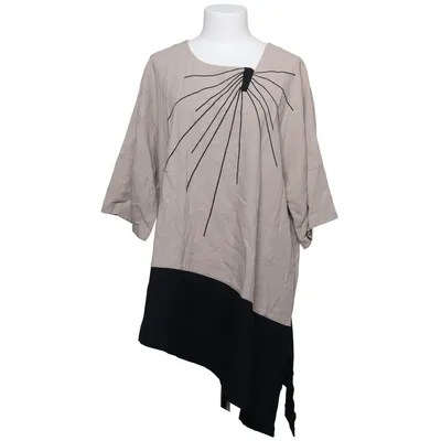Haut (Beige, Noir) de ADA Fashion Lin, Viscose