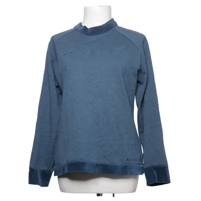 Collegetröja (Blå) från Vaude Ekologisk bomull, Återvunnen polyester