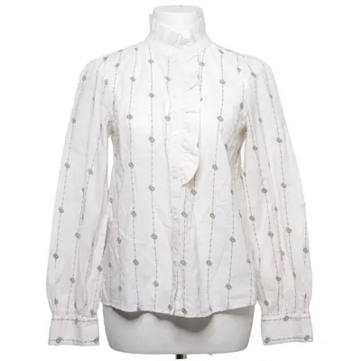 Blouse (Beige, Multicolore) de Sézane Coton, Polyester