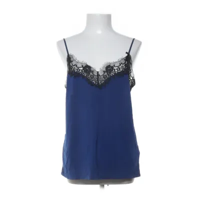 Pyjamatop (Blauw) van Samsøe & Samsøe Elastaan, Cupro