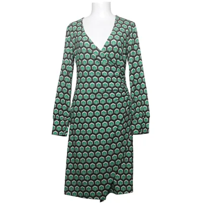 Klänning (Grön, Svart, Vit, Flerfärgad) från Oui Elastan, Polyester