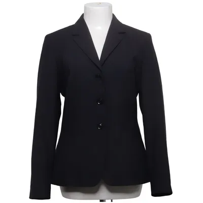 Blazer (Noir) de Oui Black label Élasthane, Polyester, Laine
