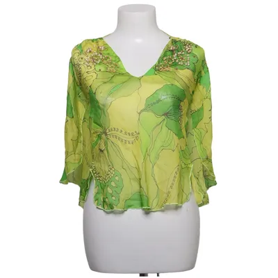 Top (Green, Yellow) from Nolita Silk