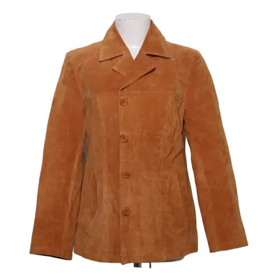 Blazer en cuir (Marron) de Helena Vera Cuir, Polyester