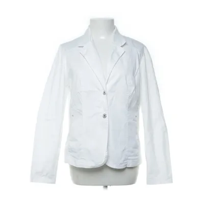 Kavaj (Vit) från Brandtex Copenhagen Bomull, Elastan