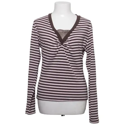 Långärmad t-shirt (Brun, Rosa) från Co & Lu Bomull, Elastan