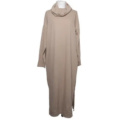 Turtleneck kjole (Beige) fra Hängmatta Bomuld