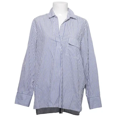 Chemise (Bleu, Blanc) de Filippa K Coton, Élasthane, Polyamide