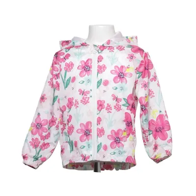Rain jacket (White, Pink, Multicolored) from Jomake Polyester