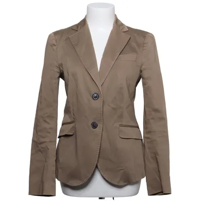 Blazer (Beige) de Zara Woman Coton, Élasthane, Polyester, Viscose