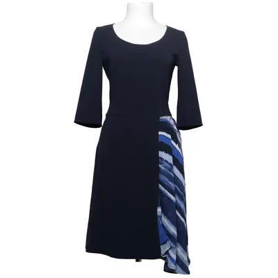 Robe (Bleu, Multicolore) de Intrend Acétate, Élasthane, Polyester, Soie, Viscose