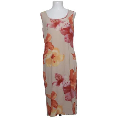 Dress (Beige, Multicolored) from Eddie Bauer Polyamide, Polyester