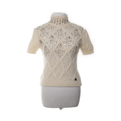 Topp (Beige) från Elisabetta Franchi Mohair, Polyamid, Ull