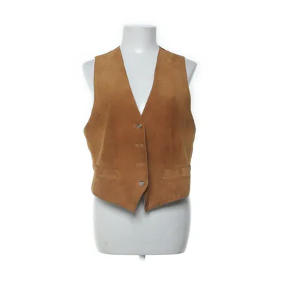 Leather vest (Brown) from Jaeger