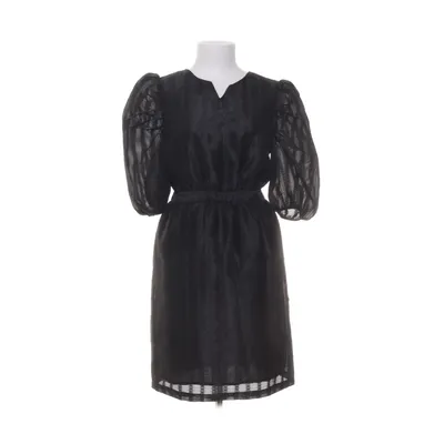 Dress (Black) from Object Polyester, Viscose