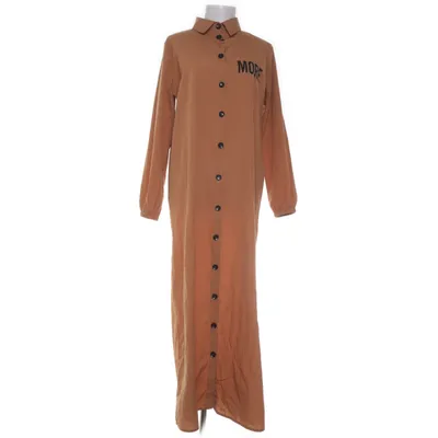Shirt dress (Brown) from Tofisa Cotton, Polyester