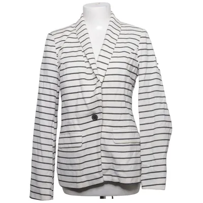 Blazer (Wit, Zwart) van Kew 159 Acetaat, Katoen, Elastaan, Polyester, Viscose