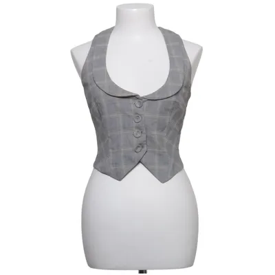 Kostuumgilet (Grijs, Beige) van Koton Acetaat
