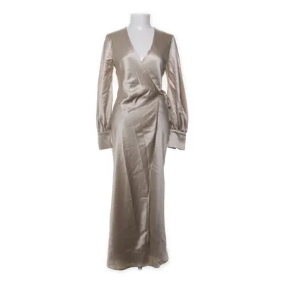 Omlottklänning (Beige) från Wakakuu Acetat, Polyester