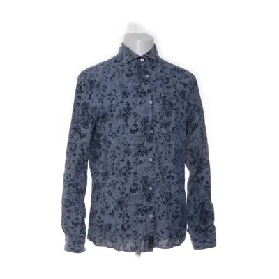 Skjorta (Blå, Svart, Vit) från Bondelid Bomull, Linne