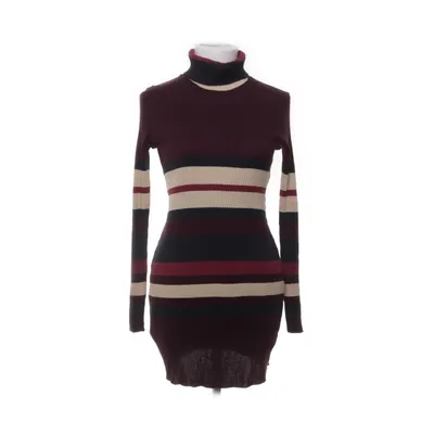 Jurk met col (Zwart, Beige, Rood) van Mango Casual Katoen