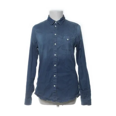 Jeansskjorta (Blå) från Blue Ridge Bomull, Elastan