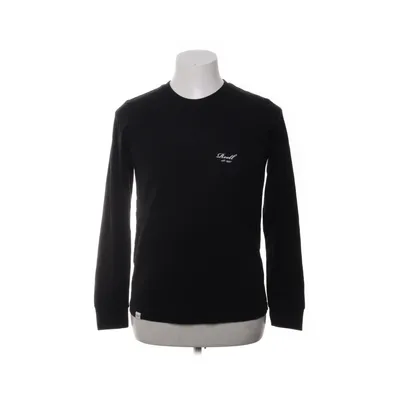 Langærmet t-shirt (Sort) fra Reell Bomuld