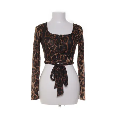 Omlottblus (Brun, Svart, Flerfärgad) från Fashion Nova Elastan, Polyester