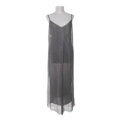 Långklänning (Grå, Silverfärgad) från Zara W&B Collection Polyester