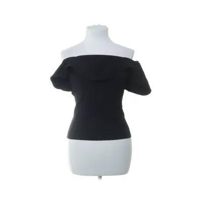 Haltertop (Zwart) van Sandro Polyamide, Zijde, Viscose