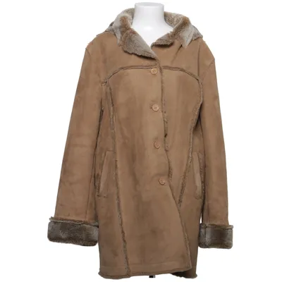 Shearlingjacka (Brun) från Cappuccini Akryl, Polyester