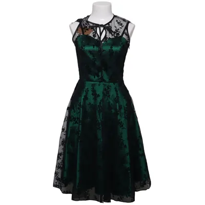 Dress (Green, Black) from Voodoo Vixen Elastane, Polyamide, Polyester