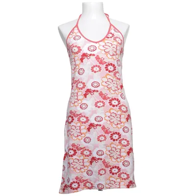 Halterneckklänning (Rosa, Flerfärgad) från L.O.G.G by H&M Bomull, Elastan