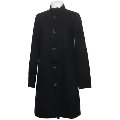 Coat (Black) from Sisters Acrylic, Polyamide, Polyester, Viscose, Wool
