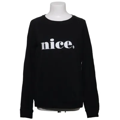 Sweatshirt (Noir) de Yoga Coton biologique, Polyester