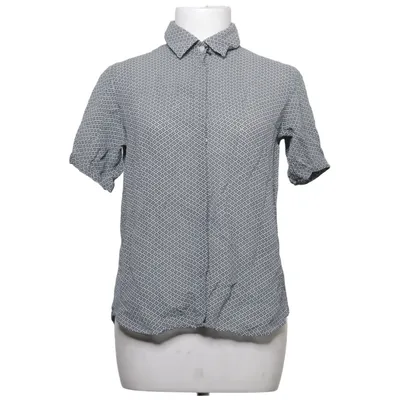 Kortærmet skjorte (Grå, Hvid) fra The Shirt Factory Viscose